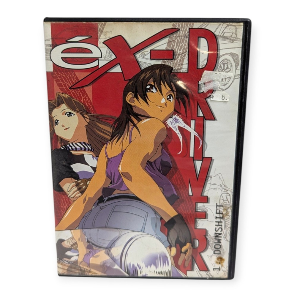 eX-Driver 1 Downshift Anime DVD Media Blasters Anime Works Kosuke Fujishima